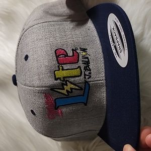 Miller Lite X J Balvin Limited Edition Gray Grey Snapback Cap Hat